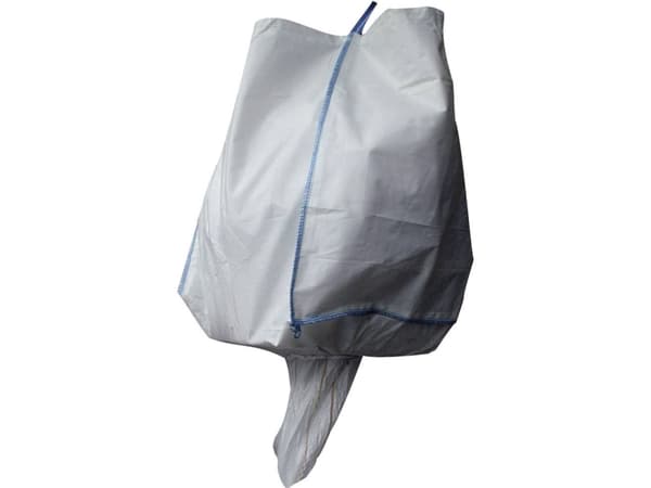 Stor väska med utlopp 90 cm x 90 cm x 120 cm