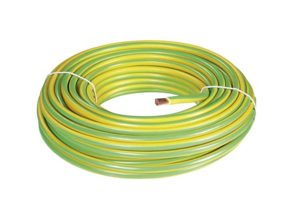 BKL Electronic 1502034/25 Jordningskabel H07V-K 16 mm² Grön-gul 25 m