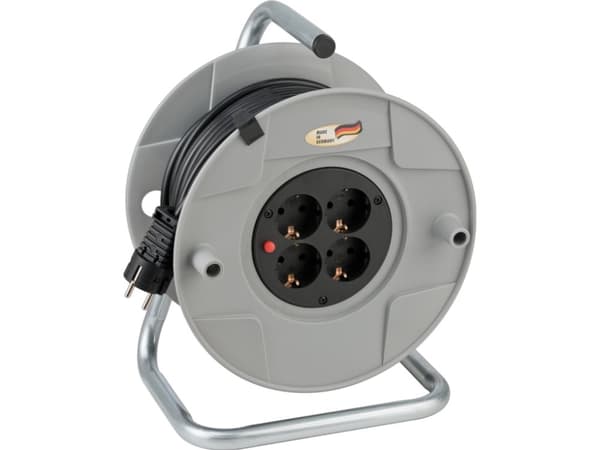 Brennenstuhl AK 260, Vit, Plast, 4 AC-utgångar, Rak, 50 m, IP20