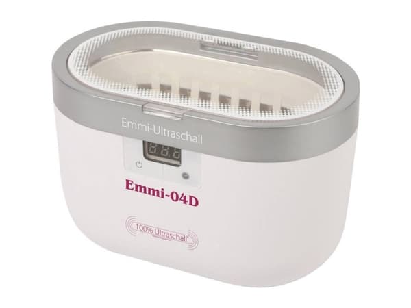 Emag ultraäänipesuri 0,6 l (LxSxK)160 x 90 x 50 mm Tehonkulutus (max.) 40 W Kotelomateriaali muovi Puhdistusaine Clean