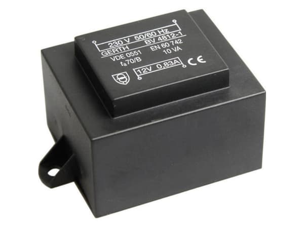 Gerth PT480801F Utskriftstransformator 1 x 230 V 1 x 8 V/AC 10 VA 1250 mA