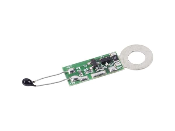 H-Tronic 118028 H-Tronic Temperaturstyrd fläktreglering Byggnadsmodul 12 V/DC 20 - 50 °C