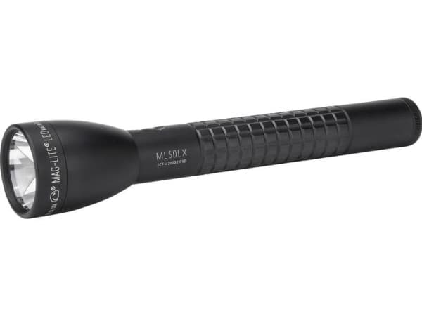 Maglite ML50LX, Käsikokoinen taskulamppu, Musta, Painikkeet, 1 m, IPX4, LED