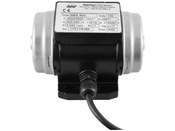 Netter Vibration NEA 504 Elektrisk vibrator 230 V 3000 rpm 40 N 0,024 kW