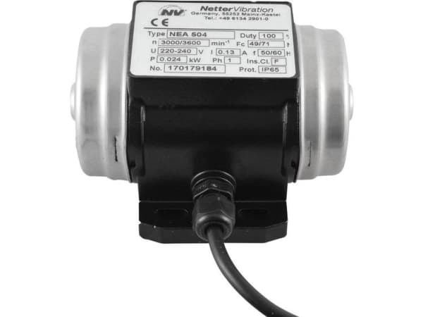 Netter Vibration NEA 504 Elektrisk vibrator 230 V 3000 rpm 40 N 0,024 kW