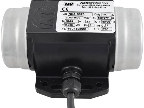 Netter Vibration NEA 5020 Elektrisk vibrator 230 V 3000 varv per minut 192 N 0,035 kW