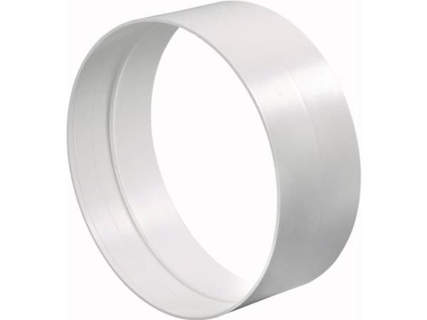 Wallair 20210166 Rundrørs-ventilationssystem 150 Udendørs rørforbinder