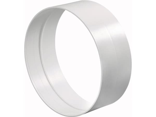 Wallair 20210166 Rundrørs-ventilationssystem 150 Udendørs rørforbinder