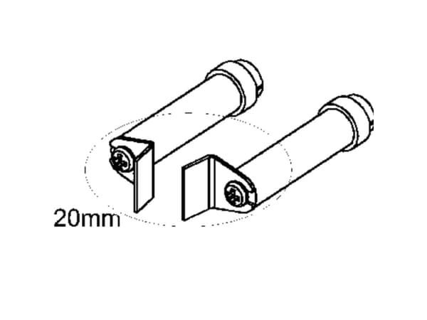 Star Tec poikkeutuskärki Kärkikoko 20 mm Sisältö, määrä kpl/myyntiyksikkö 2 kpl