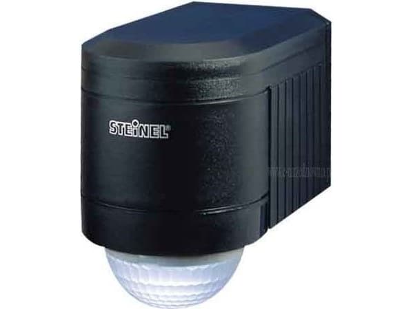 STEINEL ST 602710, Infrarød anturi, Ledningsført, Sort, IP54, 2000 Lux, 240°