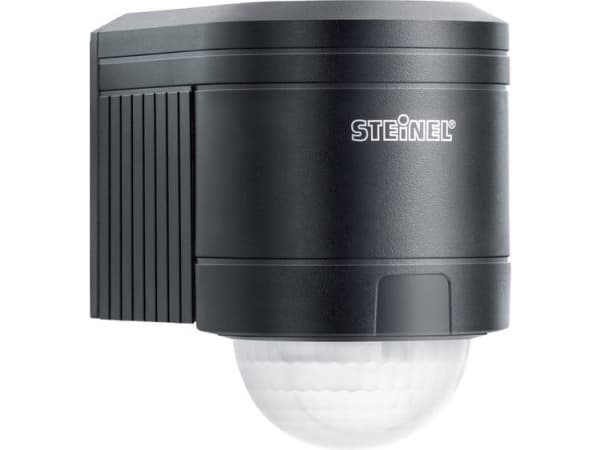 STEINEL ST 602710, Infrarød anturi, Ledningsført, Sort, IP54, 2000 Lux, 240°