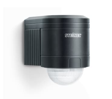 STEINEL ST 602710, Infrarød anturi, Ledningsført, Sort, IP54, 2000 Lux, 240°
