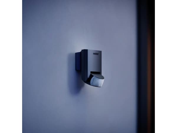 STEINEL IS 130-2, Passiv infraröd (PIR) sensor, Kabel, 12 m, Vägg, inomhus, Utomhus, Svart