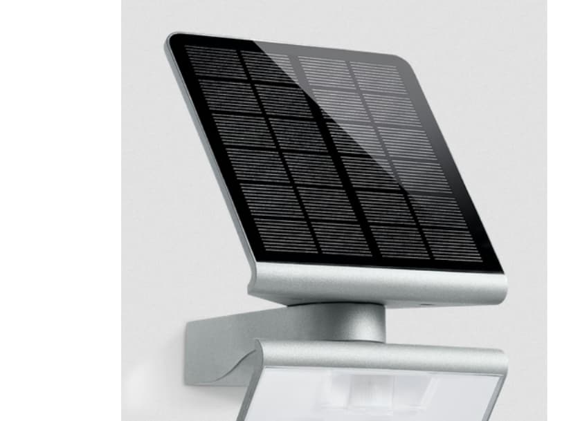 STEINEL ST 671013, Väggbelysning för utomhusbruk, Silver, Plast, IP44, Entré, Garage, Trädgård, Terass, III