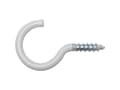 Pikkukuva 1 / 3: Swg 23965580 Clothesline Hook 4 X 50/20 50mm Steel White Coated 4pcs