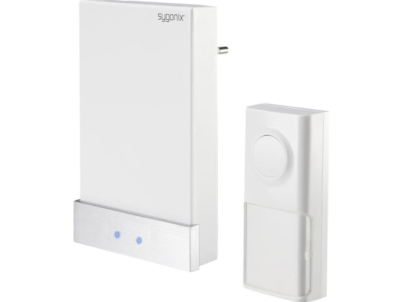 Sygonix 1417379 Trådløs klokke Komplet sæt Uden batterier