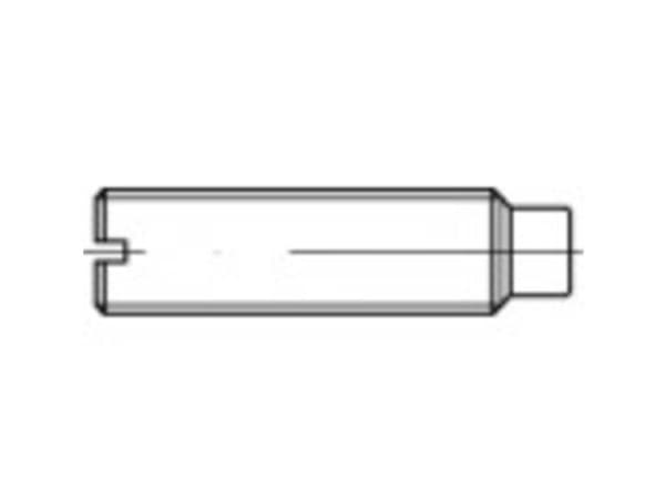 TOOLCRAFT 106454 Pinolskrue M6 16 mm Stål 100 stk