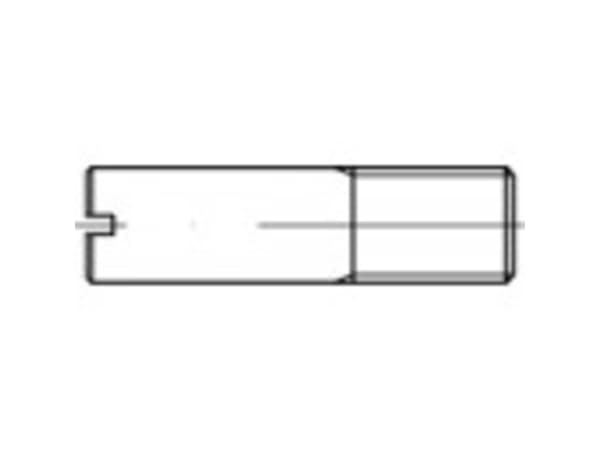 TOOLCRAFT 106487 Skaftskruer M3 Stål 100 stk