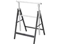 Miniatyrbilde 1 av 4: TOOLCRAFT 200 kg 1399645 Stilladsbuk Sammenklappelig , Kan indstilles i højden 200 kg (B x T) 680 mm x 580 mm 6.1 kg 1 stk