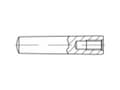 Pikkukuva 3 / 4: TOOLCRAFT 144735 Kartiokynsi (Ø x L) 12 mm x 40 mm Teräs 10 kpl