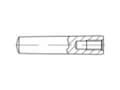 Pikkukuva 2 / 4: TOOLCRAFT 144735 Kartiokynsi (Ø x L) 12 mm x 40 mm Teräs 10 kpl