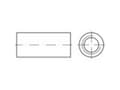 Miniatyrbilde 2 av 3: TOOLCRAFT 157316 Forbindelsesmuffe M8 30 mm Stål Galvaniseret 100 stk