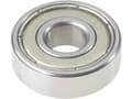 Pikkukuva 2 / 3: UBC Laakeri 627 2Z Pallomainen liukulaakeri radiaalinen Poran halkaisija 7 mm Ulkohalkaisija 22 mm Nopeus (max) 30000 rpm