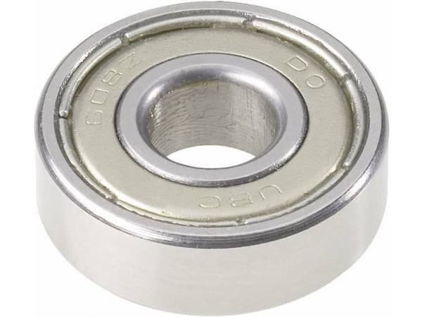 UBC Laakeri 627 2Z Pallomainen liukulaakeri radiaalinen Poran halkaisija 7 mm Ulkohalkaisija 22 mm Nopeus (max) 30000 rpm