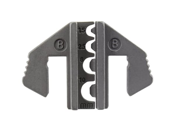 TOOLCRAFT PLE-0B 1423376 Crimptång Isolerade kabelskor 1,5 till 10 mm² Lämplig för märket TOOLCRAFT PZ-500