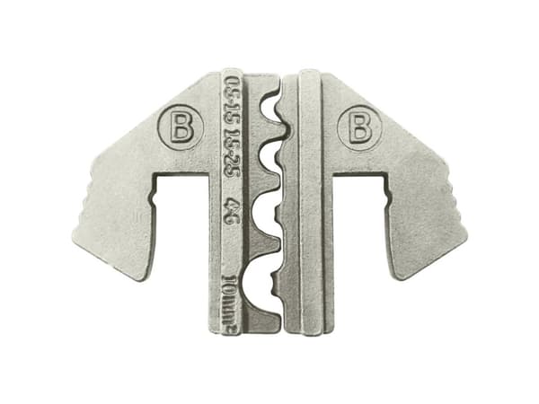 TOOLCRAFT PLE-0B 1423376 Crimptång Isolerade kabelskor 1,5 till 10 mm² Lämplig för märket TOOLCRAFT PZ-500