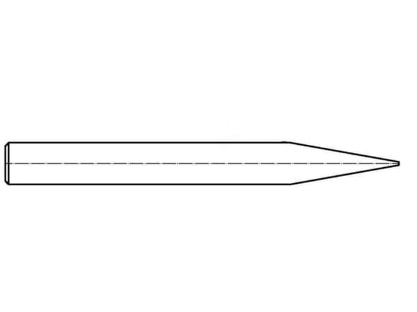Weller T0054323099 Loddespids Mejselform Indhold 1 stk