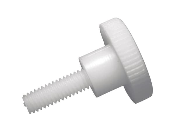 TOOLCRAFT 830395 Sormiruuvit M4 20 mm DIN 464 Muovi , Polyamidi 10 kpl