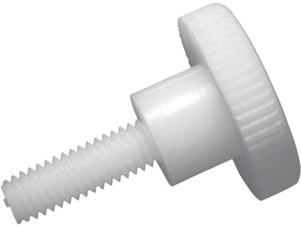 TOOLCRAFT 830395 Sormiruuvit M4 20 mm DIN 464 Muovi , Polyamidi 10 kpl