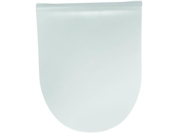 Pressalit Sway D 934 vit toalettsits med Soft Close Kip-beslag med Lift-Off i rostfritt stål