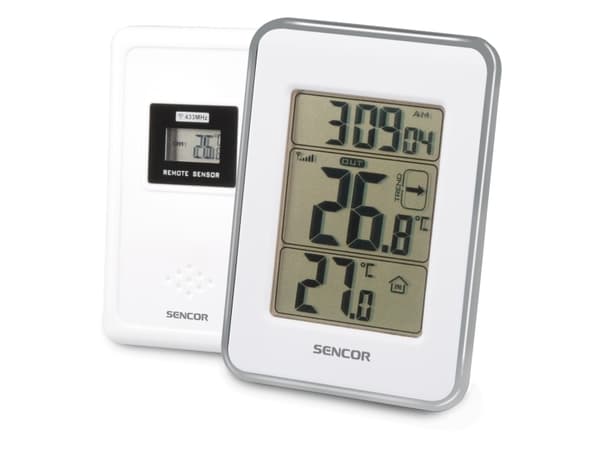 Sencor SWS 25 WS - Termometer - digital - sølv
