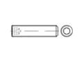 Miniatyrbilde 3 av 3: TOOLCRAFT 1062499 Gevindtap M5 12 mm Rustfrit stål A1, A2 50 stk