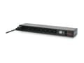 Miniatyrbilde 3 av 5: APC Switched Rack PDU - Strømfordelerenhet (kan monteres i rack) - AC 208-230 V - Ethernet, RS-232 - inngang: IEC 60320 C20 - utgangskontakter: 8 (po