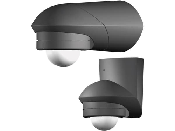 Grothe 94535 Liiketunnistin 360° Musta Musta Tunnistuskulma 360° Kytkentäkoskettimen tyyppi Relay IP (94535)