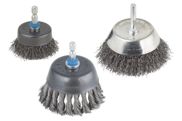Wolfcraft Krukborste Handtag-Ø 1/4 (6,3 mm) 2108000 1 st