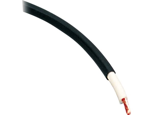 BKL Electronic 1504016/10 Måleleder LifYY 1 x 1 mm² Sort 10 m
