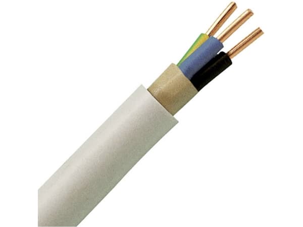 Kopp 150825001 Mantlad kabel NYM-J 3 G 1,50 mm² Grå 25 m