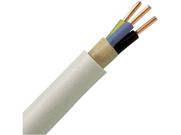 Kopp 150825001 Mantlad kabel NYM-J 3 G 1,50 mm² Grå 25 m
