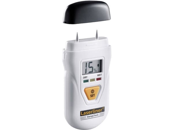 Laserliner DampCheck, LR44, 1,5 V, 46 mm, 16 mm, 85 mm, 49 g