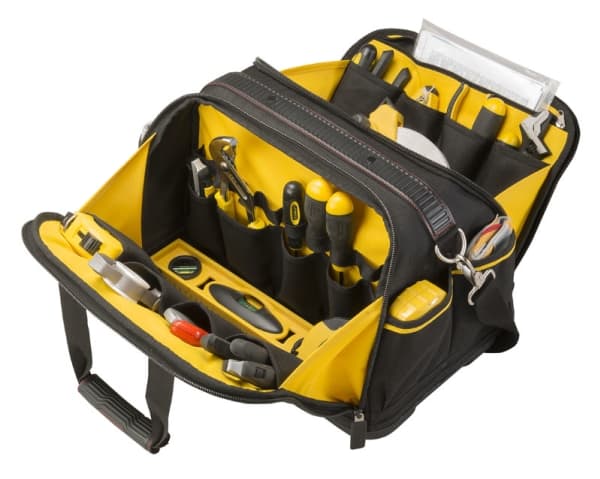 Stanley FMST1-73607, Työkalulaatikko, Polyesteri, Musta, Keltainen, 430 mm, 280 mm, 300 mm