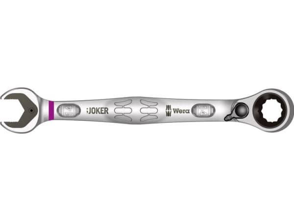 Wera Joker Switch 14, 14 mm, Rostfritt stål, Stål, 15°, 187 mm, 1 styck