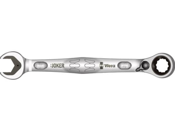 Wera Joker Switch 15, 15 mm, Rustfritt stål, Stål, 199 mm, 1 stykker