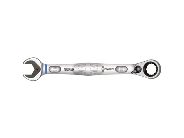 Wera Joker Switch, 19 mm, Rustfrit Stål, Krom-molybdenstål, Krom, Matte, 15°