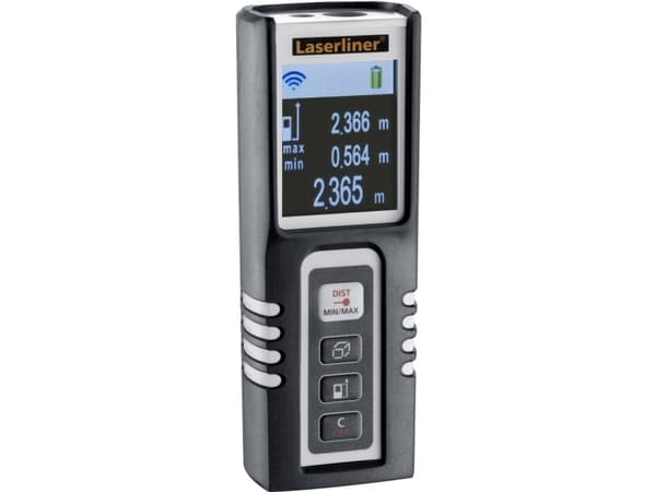 Laserliner DistanceMaster Compact Pro, Avståndslasermätare, Matarfack, In, m, Svart, 1+2+3, 50 m, 0,1 m