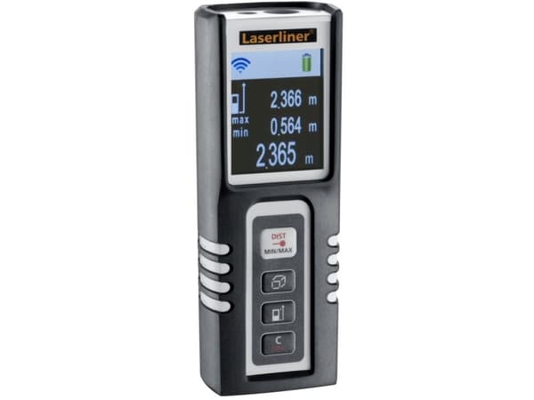 Laserliner DistanceMaster Compact Pro, Avståndslasermätare, Matarfack, In, m, Svart, 1+2+3, 50 m, 0,1 m