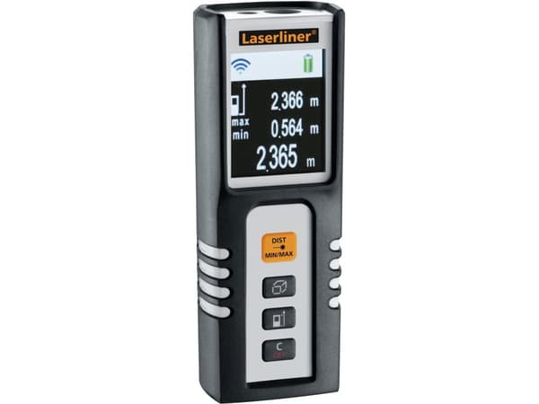 Laserliner DistanceMaster Compact, Laseravstandsmåler, Matrise Skriver, Inn, m, Sort, Hvit, Gummi, 3 linjer, 25 m